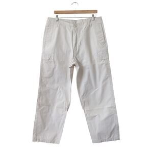 Vintage Levis Dry Goods Carpenter Pants Size 36x30 Canvas Cargo 100% Cotton Rare